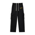 Side Stripe Straight-Leg Pants